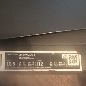 Jordan Zion 3 in Mint Foam and Concord